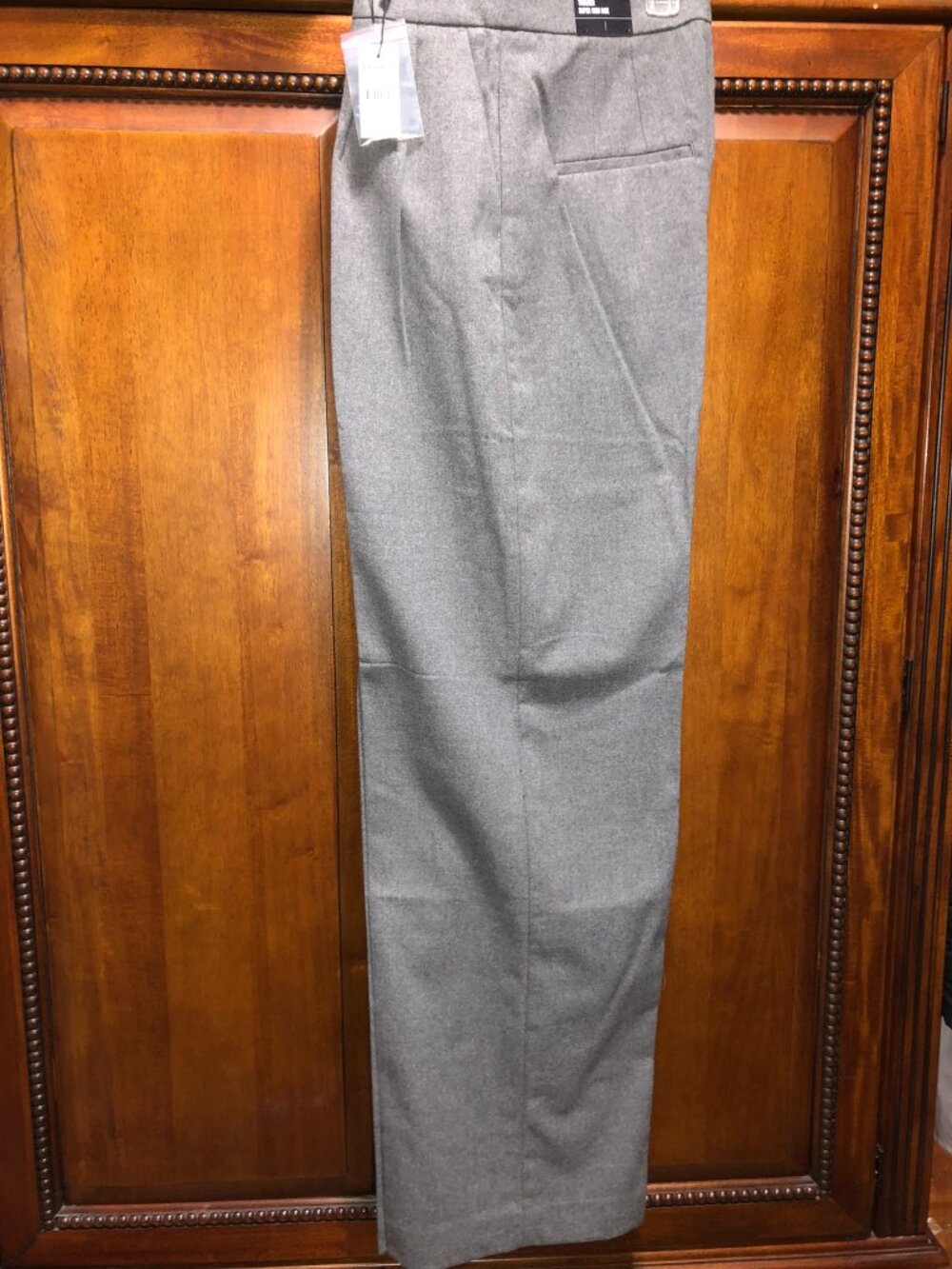 NWT Express Gray High Waist Wide Leg Pant 4R